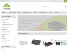 Tablet Screenshot of m2mstore.com